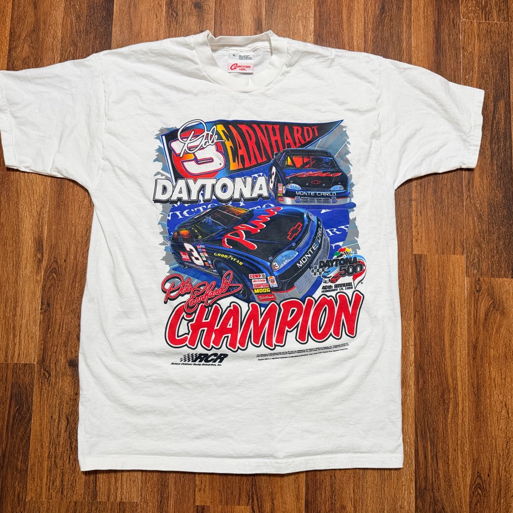 Vintage Dale Earnhardt Nascar Daytona 500 Tee